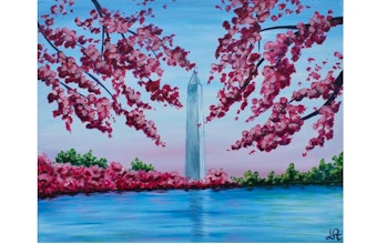 Paint Nite: DC Cherry Blossoms